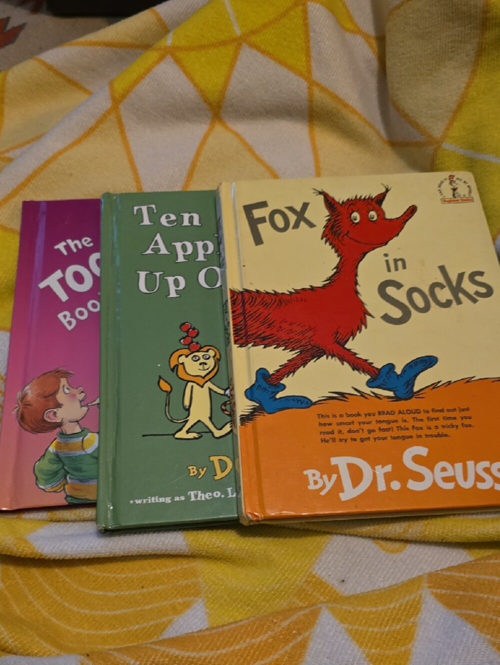 Vintage Dr Seuss Books -Set of 3 GUC